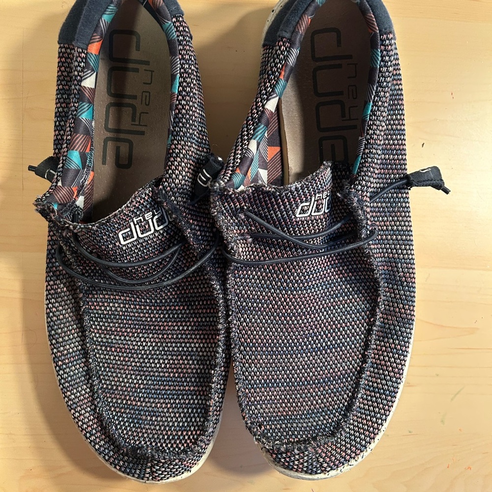Hey Dude Wally Sox "Blue Orange"
Knit Casual Shoes Men